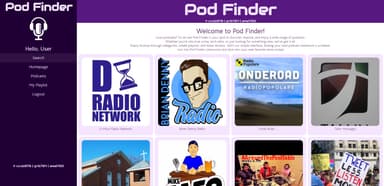 Podcast Library Web Application preview image